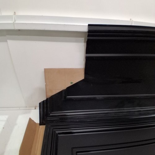 10PK ART3D DROP CELING PVC TILES - 24" X 48" - BLACK (MODEL: A10909BK) image 4