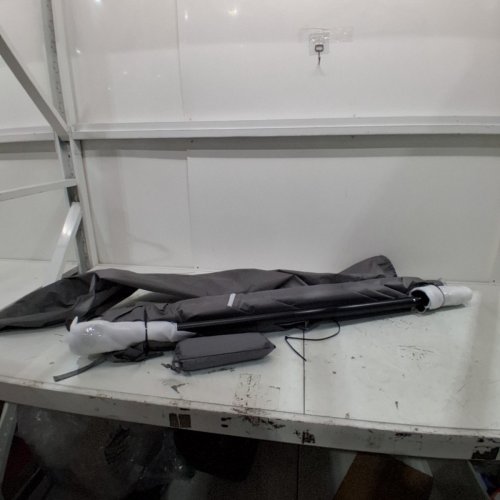 SPORT-BRELLA PREMIERE XL UPF 50+ UMBRELLA SHELTER FOR SUN AND RAIN PROTECTION, 9FT - GREY image 2
