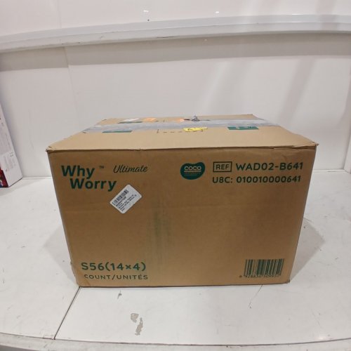 56PK WHYWORRY ULTIMATE ADULT DIAPER BRIEFS WITH TABS - SMALL, 20" X 24" WAIST (ITEM: WAD02-B641) image 5