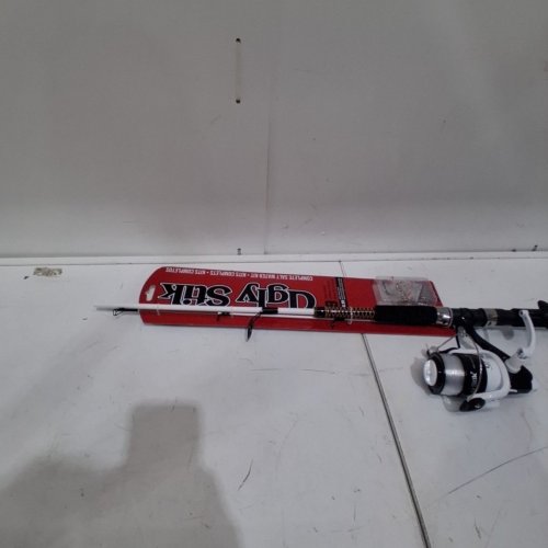 9PC UGLY STIK COMPLETE SALTWATER FISHING ROD KIT - 7FT - WHITE (MODEL: 1501808) image 4