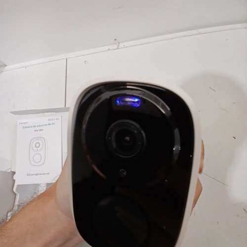 HITELLARCAM WIRELESS OUTDOOR WIFI SECURITY CAMERA WITH AI MOTION DETECTION -WHITE (MODEL:CB54) image 2