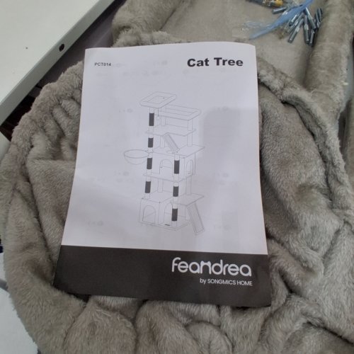 FEANDREA MULTI-LEVEL CAT TREE - 72.8" - GREY (MODEL: PCT014AG101) image 2