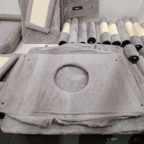 FEANDREA MULTI-LEVEL CAT TREE - 72.8" - GREY (MODEL: PCT014AG101) image 6