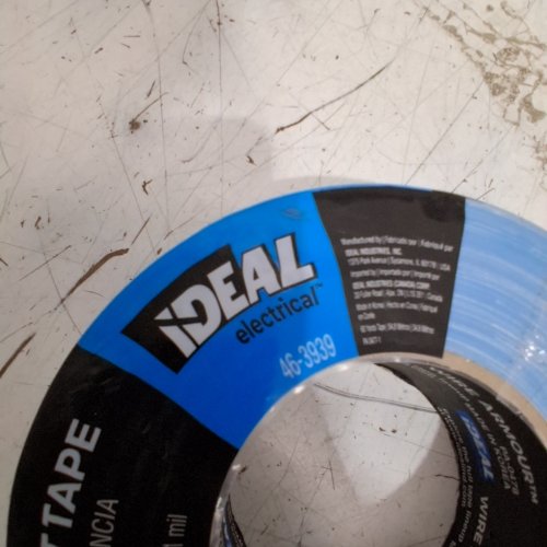 IDEAL ELECTRICAL HEAVY-DUTY DUCT TAPE - 1.88" X 60 YARD - BLUE (MODEL : 46-3939) image 3