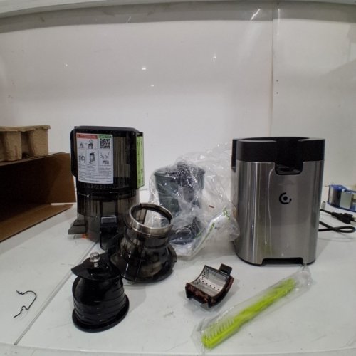 AMZCHEF COLD PRESS SLOW JUICER WITH 6.5" FEED - SILVER/BLACK (MODEL: ZM1939) image 3