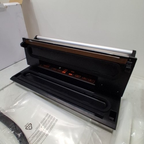 AUTOMATIC AND MANUAL VACUUM SEALER MACHINE WITH BUILT-IN CUTTER AND SEAL BAGS - 19.7" - SILVER (MODEL: VS5425) image 4