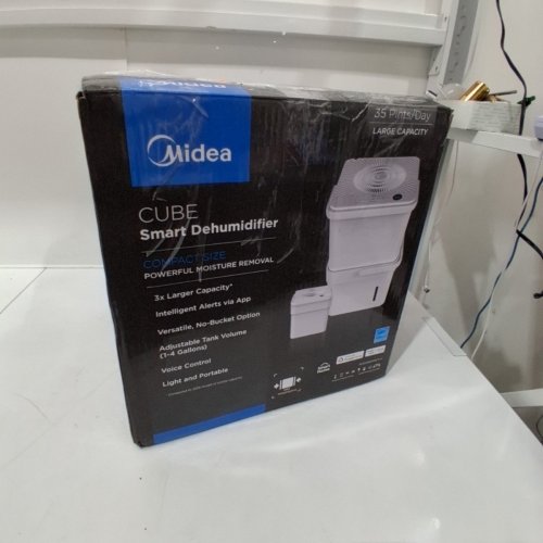 MIDEA CUBE DEHUMIDIFIER WITH SMART WIFI FOR UP TO 4500SQ.FT 50PINT image 5