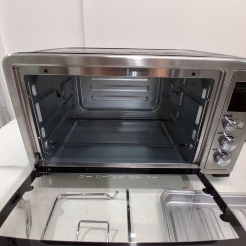TOSHIBA MULTI-FUNCTION DIGITAL CONVECTION TOASTER OVEN - STAINLESS STEEL (MODEL: AC25CEW-SSC) image 5