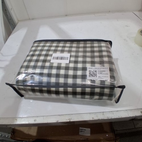 3PC COTTON BEDDING SET - 90" X 90" - BLACK image 3