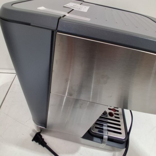 DELONGHI LINEA CLASSIC ESPRESSO MACHINE WITH MILK FROTHER - SILVER (MODEL: ‎EM450M) image 5