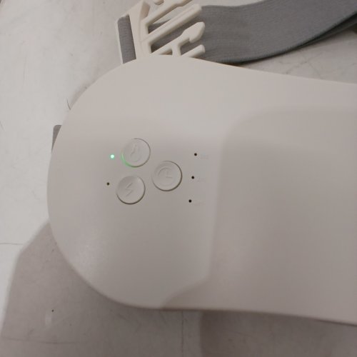 SIMPAL PORTABLE USB CORDLESS HEATING PAD WITH VIBRATION - GREY image 2