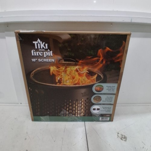 TIKI SOCIAL FIRE PIT SCREEN- 18" GOLD/BLACK image 5