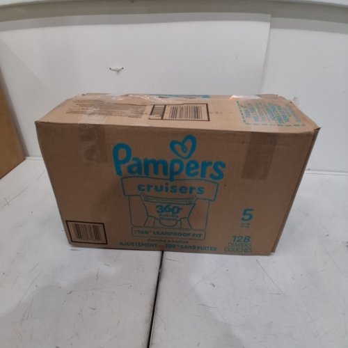 128PK PAMPERS CRUISERS 360 BABY DIAPERS - SIZE 5 image 3