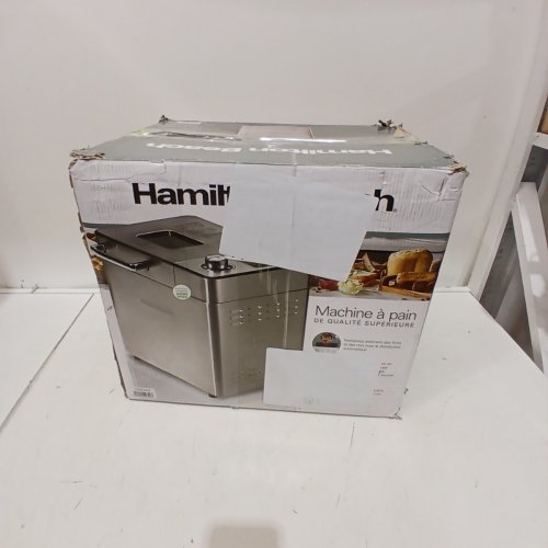 HAMILTON BEACH PREMIUM DOUGH & BREAD MAKER - MAKES 1, 1.5 & 2LB LOAVES - STAINLESS STEEL (MODEL: 29888) image 7