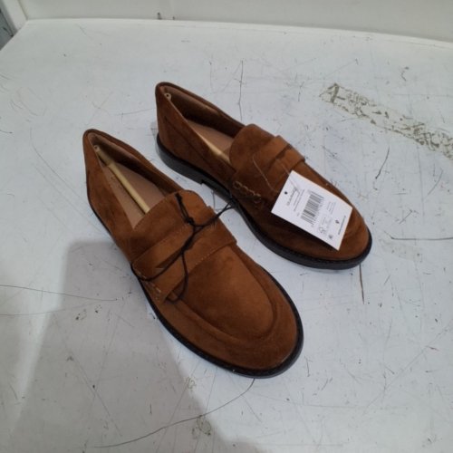 WOMEN'S GEORGE CASUAL SUEDE LOAFERS - SIZE 9 - BROWN (STYLE : 22LAURAW26) image 3