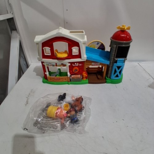 FISHER-PRICE LITTLE PEOPLE TODDLER TOY CARING FUN ANIMAL FARM PLAYSET - AGES 1+ - MULTICOLOR (MODEL: JNB87-9564) image 2
