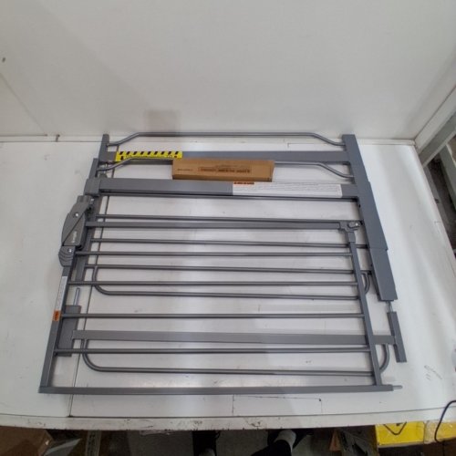 REGALO EASY STEP 49" EXTRA WIDE BABY GATE - 30"X49" - PLATINUM (MODEL: 1164 EP DS) image 2