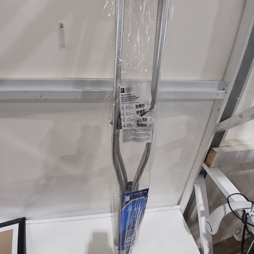 2PK MEDLINE GUARDIAN STANDARD ALUMINUM ADJUSTABLE CRUTCHES - 5.2FT-5.10FT - GREY (MODEL: MDSV80535) image 4