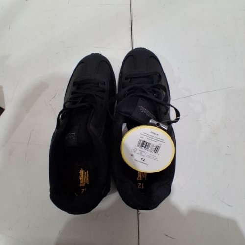 MENS TREDSAFE SLIP RESISTANT CASUAL SNEAKER - 12 - BLACK image 3