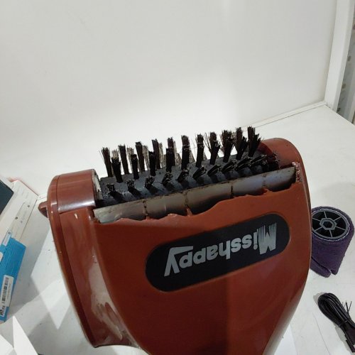 MISSHAPPY ELECTRIC CORDLESS RECHARGEABLE BBQ GRILL BRUSH - BROWN (MODEL: GB01 MAX) image 5