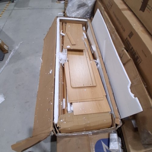 KOZIDO MODERN 8 DRAWER WOODEN DRESSER - 55" - OAK (MODEL: LIDR-002OK) image 5