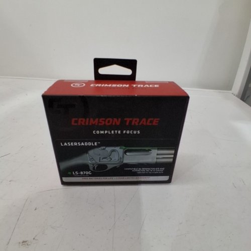 CRIMSON TRACE LASERSADDLE GREEN LASER SIGHT FOR REMINGTON 870 & TAC-14 12 GAUGE SHOTGUNS (MODEL: LS-870G) image 2