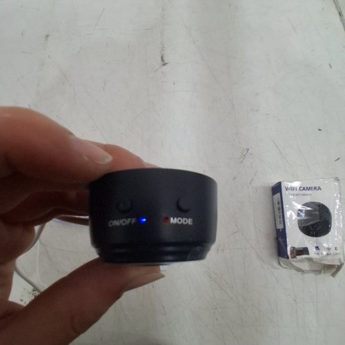 MINI CAMERA VIDEO SURVEILLANCE WIFI INDOOR HOME SECURITY CAMERA - 0.9" - BLACK image 2