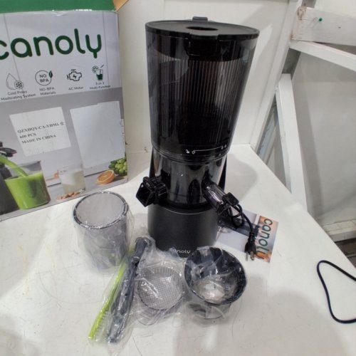 CANOLY COLD PRESS 3-IN-1 SLOW JUICER - BLACK (MODEL: C16) image 3