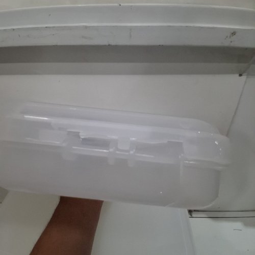 10PK IRIS USA SCRAPBOOK PAPER STORAGE BOX - 8.5" X 11" - CLEAR - (MODEL:PJC-3000) image 3