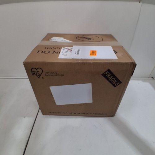 10PK IRIS USA SCRAPBOOK PAPER STORAGE BOX - 8.5" X 11" - CLEAR - (MODEL:PJC-3000) image 4