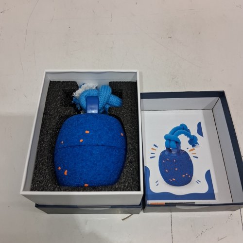 SMART INTERACTIVE DOGTOY BALL, AUTOMATIC MOVING ROLLING TOY - BLUE image 3