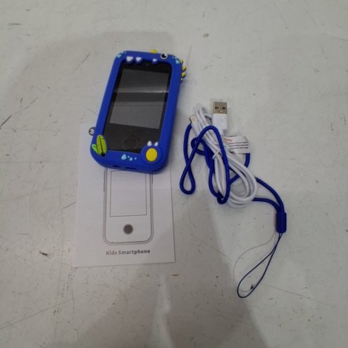 KIDS KIKAPABI SMART PHONE WITH HD DUAL CAMERA - BLUE DINOSAUR image 3