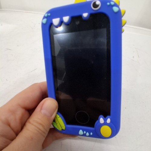 KIDS KIKAPABI SMART PHONE WITH HD DUAL CAMERA - BLUE DINOSAUR image 4