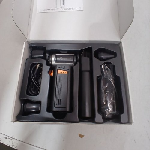 SHIMALA HANDHELD TURBO FAN AIR DUSTER - 150000 RPM - BLACK / SILVER (MODEL: ZAY-F030) image 3