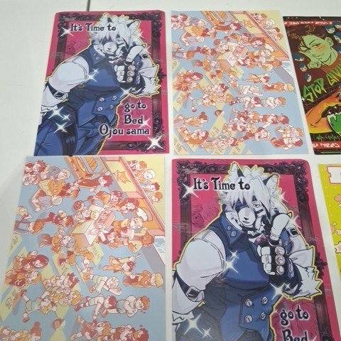 8PK ASSORTED COMIC ART PRINT POP CULTURE POSTERS - 12" X 8" - ASSORTED COLORS image 3