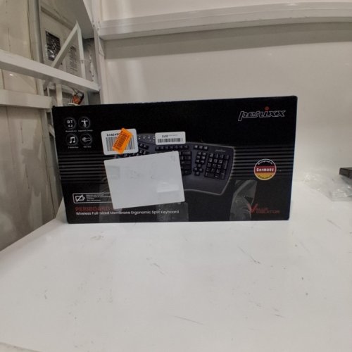 PERIXX WIRELESS ERGONOMIC SPLIT KEYBOARD WITH BLUETOOTH FEATURE - BLACK (MODEL: PERIBOARD-612) image 7