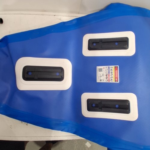 FEATH-R-LITE INFLATABLE SUP BOARD WITH ACCESSORIES & PUMP - 10FT 5'' - BLUE/GREEN (MODEL: SUPFR02B) image 5