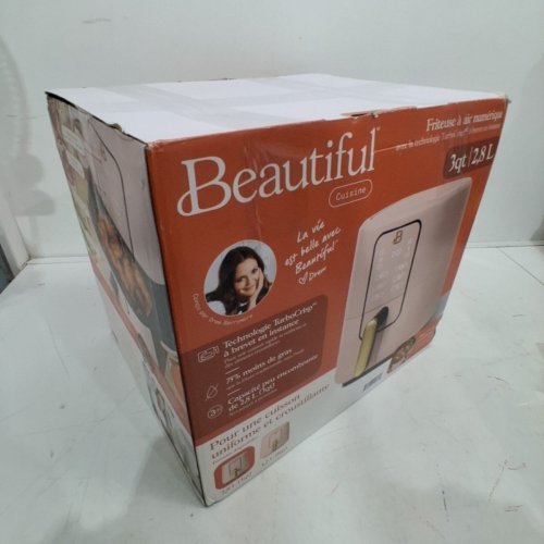 BEAUTIFUL DIGITAL AIR FRYER WITH TOUCH-ACTIVATED DISPLAY - 3 QT - LIGHT PINK (MODEL: EK-30Z131) image 5