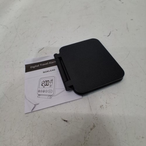 NOKLEAD POCKET SIZE TRAVEL DIGITAL ALARM CLOCK - BLACK - (MODEL:NK5247) image 3