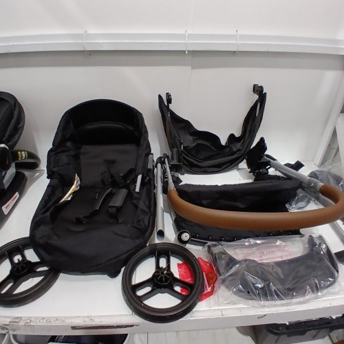 GRACO MODES TRIO TRAVEL SYSTEM 3-IN-1 BABY STROLLER AND CAR SEAT COMBO - 4-35LB - RIORDAN - (MODEL-2239999) image 5