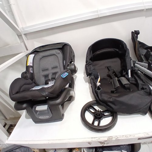 GRACO MODES TRIO TRAVEL SYSTEM 3-IN-1 BABY STROLLER AND CAR SEAT COMBO - 4-35LB - RIORDAN - (MODEL-2239999) image 6