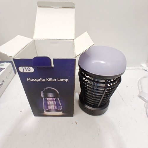 ARNOTEC USB RECHARGEABLE ELECTRIC MOSQUITO BUG ZAPPER WITH LED LIGHT - BLACK (MODEL:J10) image 3