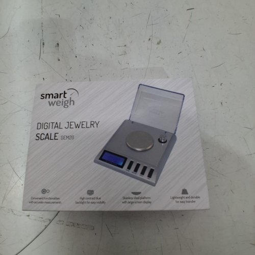 SMART WEIGH GEM20 HIGH PRECISION DIGITAL MILLIGRAM SCALE 20 X 0.001G RELOADING, JEWELRY AND GEMS SCALE image 4