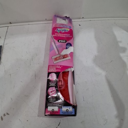 SWIFFER 2-IN-1 LIMITED EDITION FLOOR SWEEP & MOP PRO *SWIFFER ONLY* - PINK image 4