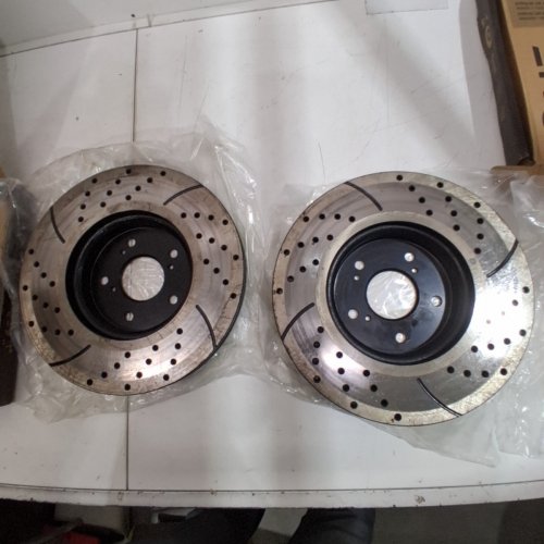 2PK DS ONE REAR PERFORMANCE ROTOR BRAKE ROTORS - (MODEL: DS1-982054) image 4