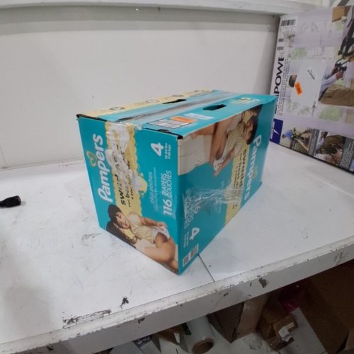 109PK PAMPERS SWADDLERS 360 LEAKPROOF DISPOSABLE BABY DIAPERS - SIZE 4 (15 LBS- 34 LBS)LBS) image 5