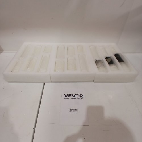 18PC VEVOR CYLINDER PILLAR CANDLES & GLASS CENTERPIECE VASES SET - CLEAR (MODEL: GVCA-65-001) image 7