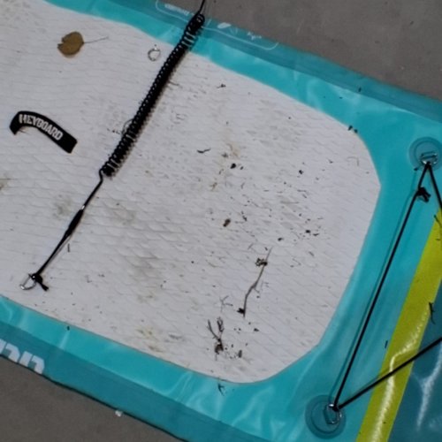 HEYBOARD INFLATABLE STAND UP PADDLE BOARD WITH SUP ACCESSORIES - 10FT 6'' MINT - GREEN PATTERN image 3