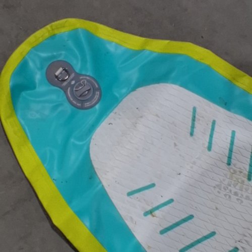 HEYBOARD INFLATABLE STAND UP PADDLE BOARD WITH SUP ACCESSORIES - 10FT 6'' MINT - GREEN PATTERN image 4