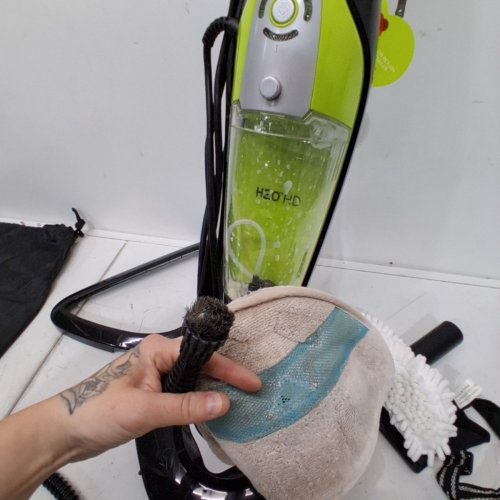 H2O HD 5-IN-1 ALL PURPOSE HANDHELD STEAM CLEANER SYSTEM - GREEN/BLACK (MODEL: KB-019) image 4